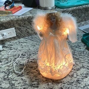 Kurt Adler Holiday Angel Tree Topper